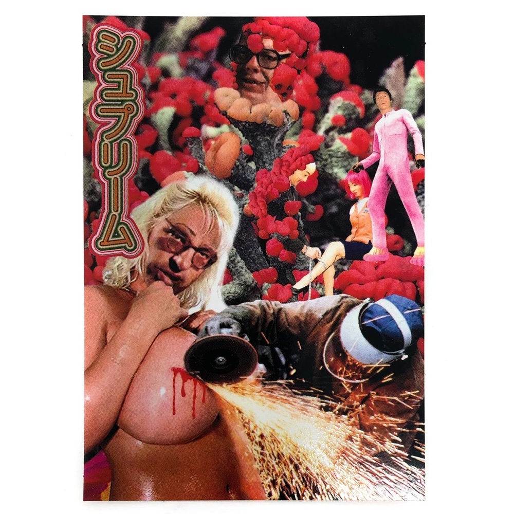 Supreme Sekitani La Norihiro Grinder Sticker